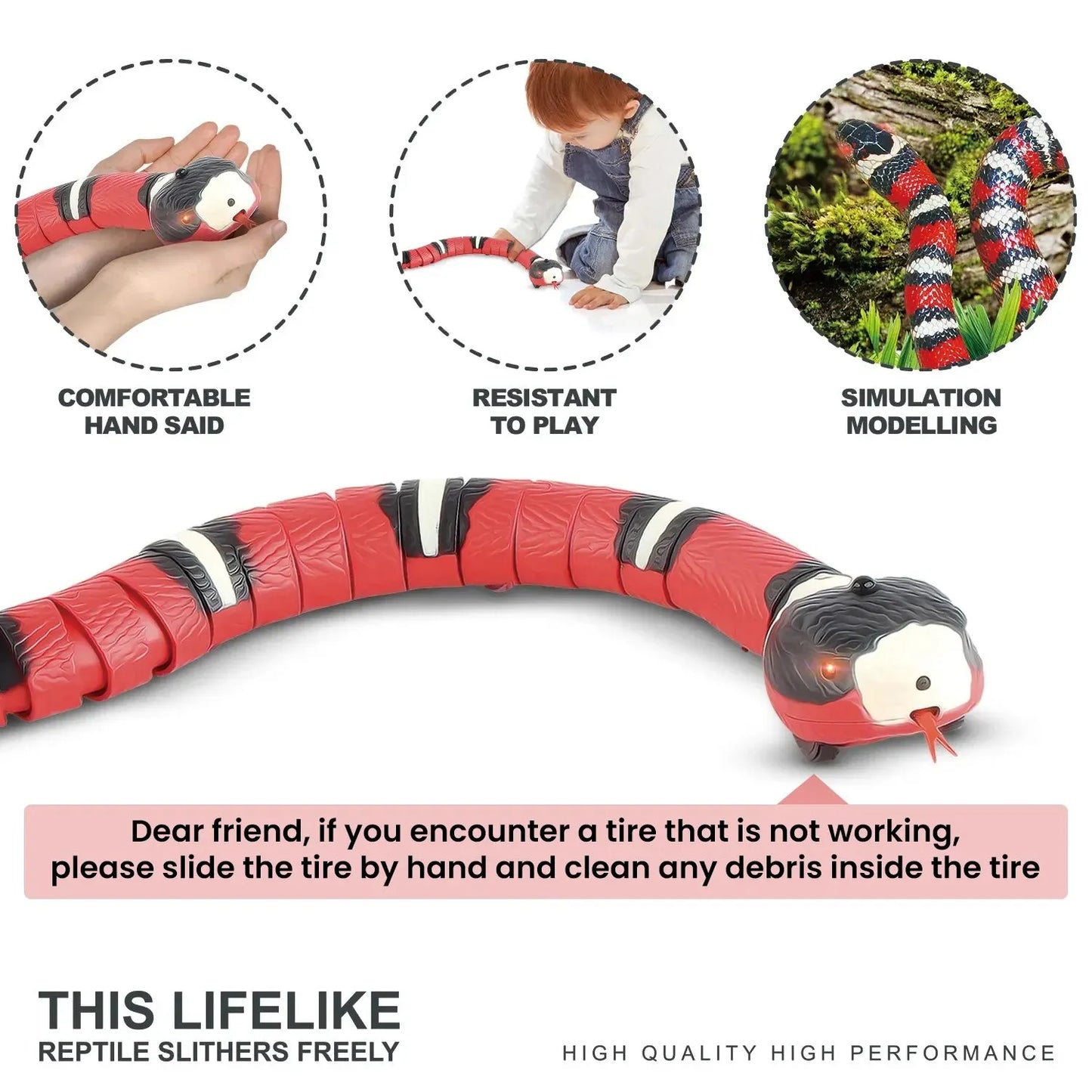 Smart Sensing Snake Toy