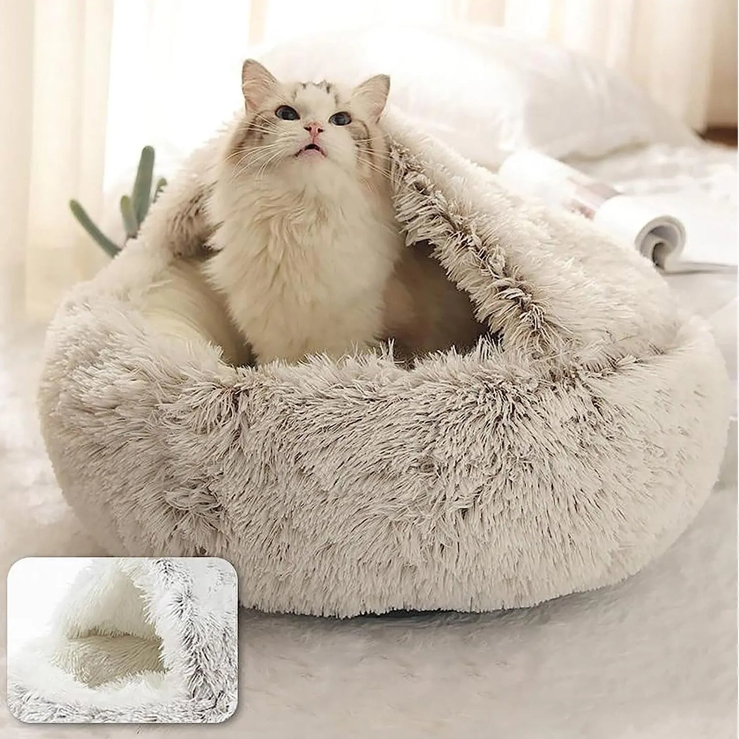 Cozy Comforting Cat Bed